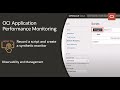 OCI Application Performance Monitoring: How to record a script and create a monitor