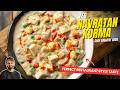 NAVRATAN KORMA Recipe | Restaurant Style White Gravy | Hotel Style Navratan Korma | Chef Sanjyot ...