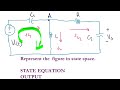 Control Systems Engineering: How to Solve State Space Representation of Electrical Network