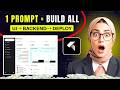 No Coding! Build \u0026 SELL Full Stack AI SaaS (Auto Backend + Database + Deploy)