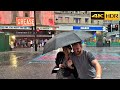 ☔1 Hour 20 min ☔ Rain Walk in London ⛈ Heavy Rain and Thunderstorms- ASMR [4K HDR]