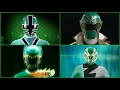 Power Rangers Green Ranger Morph — Neo Saban, Hasbro — Samurai - Dino Fury