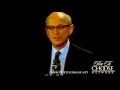 Milton Friedman Crushes Man's 3 Questions like Dixie Cups
