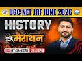 UGC NET JRF History Marathon 2026 | NET JRF History Class | UGC NET JRF History MCQs By Chauhan Sir
