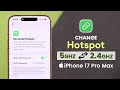 How to Change 5GHz to 2.4GHz on Personal Hotspot for iPhone Pro Max | Pro
