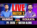 🔴IPL 2026: MI vs KKR Live Cricket Match Score | Mumbai vs Kolkata Live Cricket Match Today #IPL2026