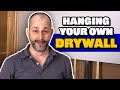 DIY Your Drywall \u0026 Save Money! | Drywall Tutorial Pt. 4