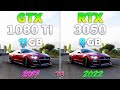 GTX 1080 Ti vs RTX 3050 - Test in 10 Games
