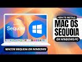 How to install macOS Sequoia on windows PC: Opencore Hackintosh