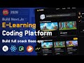 Build Full Stack E-Learning Coding Platform using NextJs, React, Neon, CodeRabbit