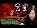 39daph Plays Terraria - w/ Ace \u0026 Day6 Jae Part 1