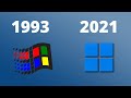 Evolution of All Windows Startup and Shutdown Sounds (1993-2021) (4K)