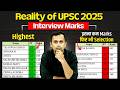 Reality of UPSC 2025 Interview Marks  🔥 Role of Interview in IAS Selection Explained