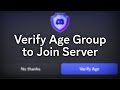 Discord now has age verification...