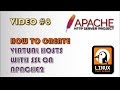 How to create Virtual Hosts with SSL on Apache2