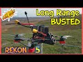 Rekon 5 HGLRC FPV Drone - Analog: RANGE TEST ... 😍