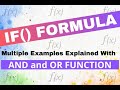 Excel IF Function from Basics to Advanced: Multiple Examples with And and Or Functions Explained
