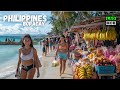 Walking in Boracay Philippines 🇵🇭 - Walk Through Paradise: Boracay Day Tour in Stunning 4K HDR