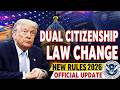 ⚠️ IMPORTANT Dual Citizenship Alert | October 2026 Law Update | What You Must Know