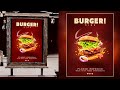 How to Design a Burger Restaurant Flyer / Poster in Photoshop | 2021 Photoshop Tutorials |