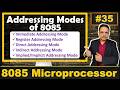 Addressing Modes in 8085 Microprocessor | Addressing Modes | Microprocessor 8085