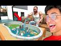 Franklin Found TINY CITY in INDIAN BIKE DRIVING 3D😱