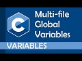 C में एक बहु-फ़ाइल प्रोजेक्ट में वैश्विक चर