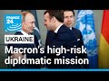 Macron heads to Moscow and Kyiv on high-risk diplomatic mission • FRANCE 24 English