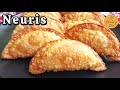Goan Neuris Recipe | Neureos | How to make Nevris | Karanji | Goan Christmas Sweets | Kuswar Recipe