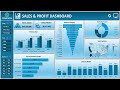 Create a stunning Sales \u0026 Profit Dashboard in Excel | Step-by-Step Tutorial.