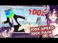 He Did The IMPOSSIBLE || Martincitopants Can You Beat Minecraft At 100x Speed Reaction