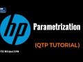 Parametrization  - HP UFT/ QTP TutoriaL #12