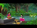 दो बहनों की सब्ज़ी पूरी | Hindi Story | Hindi Kahani | Moral Stories | cartoon story