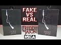 Fake Vs Real Freddy Vs Jason Neca Jason Voorhees Unboxing