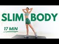 Get a Slim Body in 17 Min🔥 Standing Cardio Workout | No Jumps, No Squats, No Lunges