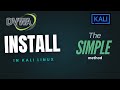 How to install dvwa in kali linux ||The simple method||