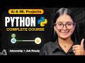 Python Full Course 2026 | Beginner to Advanced with AI Projects | Saumya Singh