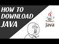 Java for Beginners 1 : How to Install Java on Computer and change the Path.