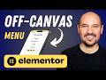 Elementor Off-Canvas Mobile Menu (Step By Step Tutorial)