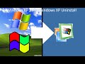 What if you uninstall Windows XP and Luxindows XP?