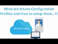 Master Microsoft Intune: Step-by-Step Guide to Configuration Profiles for Windows Device Management