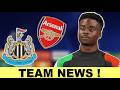 🚨SAKA SHOCK STATEMENT AHEAD OF NEWCASTLE CLASH AFTER INJURY RETURN TIMBER LATEST | HUGE TEAM NEWS🔥😱