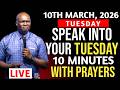 Tuesday 10th March, 2026] Speak Into Early Morning Prayer | Spiritual Prayer-Apostle Joshua Selman
