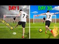 I Trained My WEAK FOOT for 30 Days