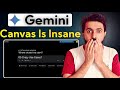 Top 05 Mind Blowing Use Cases For Gemini Canvas