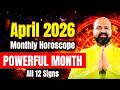 April 2026 Horoscope: MASSIVE Destiny Shifts for All 12 Signs! (Vedic Astrology) Predictions Zodiac
