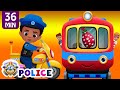 ChuChu TV Police Chase Thief in Police Car to Save Huge Surprise Egg Toys Gifts – The Train Escape