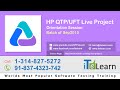 HP UFT Live Project Orientation Session for Beginners Sep 2015