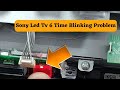 #sony Led Tv Kdl-40w650d 6 Time #blinking Problem Solve | 4k led tv #repairing Course | 928-928-8191