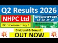 NHPC Q2 results 2026 | NHPC results today | NHPC Share News | NHPC Share latest news today